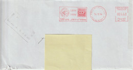 FT 56 . 75 . Paris . Affranchissement . 100 Ans Du CCF  . Enveloppe  . - Freistempel