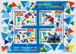 2015 855 Kazakhstan Winter Paralympic Games In Sochi MNH - Kazajstán