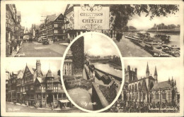 11384532 Chester Cheshire Grows Chatedrale City Wall  - Other & Unclassified