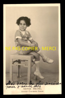 ARTISTES - SERGE MICHEL, DICTION-COMEDIE-DANSE - CARTE PHOTO ORIGINALE  - VOIR ETAT - Entertainers