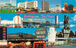 R082828 The Fabulous Strip. Las Vegas. Nevada. Multi View. H. Scott - Monde