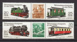 MiNr. 2562-2565 ** Zusammendrucke W Zd 476 + 482  (1002) - Unused Stamps