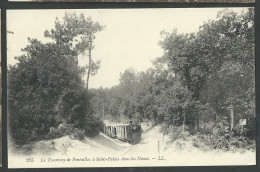 Charente Maritime ,  St Palais Sur Mer , Le Tramway De Pontaillac A St Palais Dans Les Dunes - Saint-Palais-sur-Mer