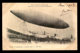 AVIATION - PRIX HENRY DEUTSCH - EXPERIENCES DU SANTOS DUMONT N°7 POUR DOUBLER LA TOUR EIFFEL - DEPART DE LONGCHAMP - ....-1914: Vorläufer