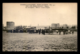 AVIATION - COURSE PARIS-MADRID 1911 - ISSY-LES-MOULINEAUX, LES MONOPLANS BLERIOT AU DEPART - ....-1914: Precursors