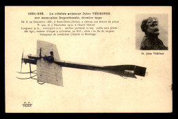 AVIATION - JULES VEDRINES SUR MONPLAN DEPERDUSSIN - ....-1914: Precursori