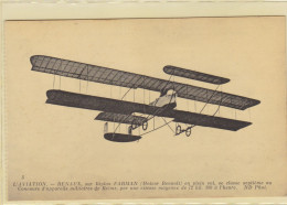 L'Aviateur - Renaux, Sur Biplan Farman (moteur Renault) En Plein Vol Se Classe Septième Au Concours D'appareils........ - Piloten