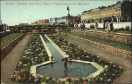 11384251 Brighton East Sussex Sunken Gardens King Edward Peace Memorial Brighton - Altri & Non Classificati
