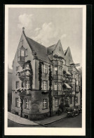 AK Freiburg I. Br., Hotel Minerva, Poststrasse 8  - Freiburg I. Br.