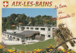 CPM. AIX-LES-BAINS . LES THERMES CHEVALLEY  .  Arch. Stanislas FISZER  .  CARTE NON ECRITE - Aix Les Bains