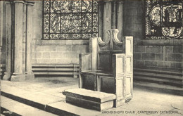 11384076 Cantebury Archibishops Chair Cathedral United Kingdom - Sonstige & Ohne Zuordnung