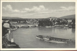 11383791 Rheinfelden AG Partie Am Rhein Schiff Bruecke Rheinfelden - Sonstige & Ohne Zuordnung