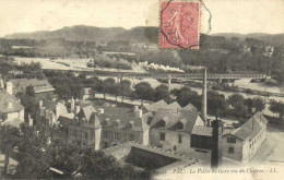 PAU La Vallée Du Gave Vue Du Chateau Viaduc Du Chemin De Fer Train RV - Pau