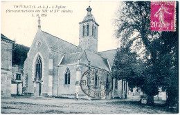 37 - VOUVRAY - L'église - Vouvray