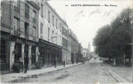 51 - SAINTE MENEHOULD - Rue Chanzy - Sainte-Menehould