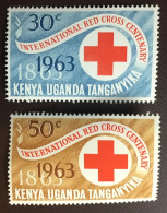 Kenya Uganda Tanganyika 1963 Red Cross MNH - Kenya, Oeganda & Tanganyika