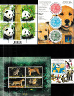 FAUNA  MNH  "4 SHEETS" - Sonstige & Ohne Zuordnung