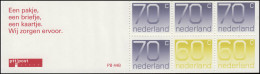 Markenheftchen 45 Ziffern 1991 Mit Reklame Wij Zorgen ... Und PB 44B, ** - Markenheftchen Und Rollen