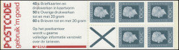 Markenheftchen 25 Königin Juliane 1980 Mit 3 Tarifen Und PB 24A, ** - Markenheftchen Und Rollen