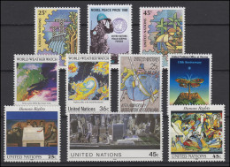 571-596 UNO New York Jahrgang 1989 Komplett, Postfrisch ** - Altri & Non Classificati