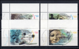 2094-2097 Sport Und Frieden 2000: ER-Satz U.r. Vollstempel VS Frankfrut/M. ET-O - Used Stamps