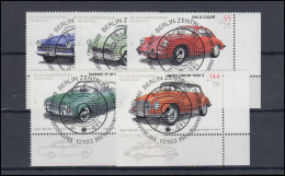 2362-2366 Oldtimer-Automobile 2003: ER-Satz U.r. Vollstempel ESSt Berlin - Usados