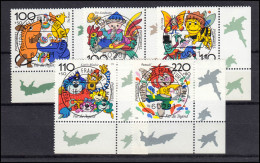 1990-1994 Trickfilmfiguren 1998: ER-Satz U.r. Mit Voll-O VS Frankfurt/Main ET-O - Used Stamps