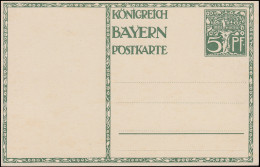 Bayern Sonderpostkarte P 91II/02 Geburtstag Steindruck Prunkkutsche, **  - Postal  Stationery