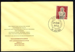 119 Attentat Vom 20. Juli 1944 - Amtlicher FDC - Otros & Sin Clasificación