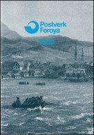 130-144 Dänemark-Färöer Die Jahressammlung / Mappe 1986 Mit Bl. 2 Komplett, ** - Islas Faeroes