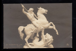 Künstler-AK Skulptur Le Champion Au Lion, BREMEN 29.6.1907  - Unclassified