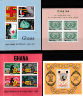 GHANA  MNH  "4 SHEETS" - Ghana (1957-...)