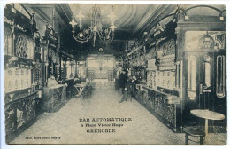 CPA 9 X 14   Isère  GRENOBLE Bar Automatique 4 Place Victor Hugo - Grenoble