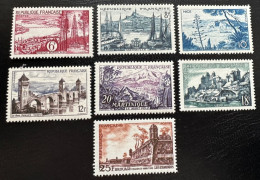 France 1955  Y Et T 1036/42   * - Unused Stamps