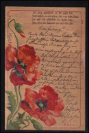 Künstler-AK Blumen Mit Gedicht - Holzimitat, KÖNIGSBRÜCK 23.12.1901 - Non Classés