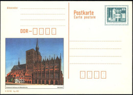 P 92 Stralsund: Rathaus Und Nikolaikirche 25 Pf, Postfrisch - Altri & Non Classificati