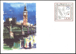 P 105 Ausstellung Stamp World London 1990 75 Pf, Postfrisch - Altri & Non Classificati