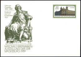 P 103 Ausstellung Magdeburg & Otto Von Guericke 1989 10 Pf, Postfrisch - Altri & Non Classificati