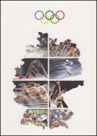 1592-1595 Sporthilfe EB 1/1992 - Gedenkblatt Der Post - Andere & Zonder Classificatie