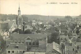 Top Promotion 2 Cpa 27 BERNAY. La Ville Et Nef Eglise Sainte-Croix - Bernay