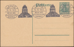 Weihe Des Völkerschlachtdenkmals Leipzig LEIPZIG 18.10.1913 Auf Blanko-Postkarte - Unclassified