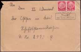 Landpost-Stempel Kremlin über SOLDIN (NEUMARK) 14.3.1937 Auf Brief - Lettres & Documents