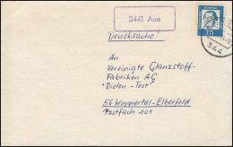 Landpost-Stempel 3441 Aue Auf Drucksache ESCHWEGE 25.4.1963 - Otros & Sin Clasificación