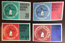 Kenya Uganda Tanzania 1966 Commonwealth Games MNH - Kenya, Uganda & Tanzania