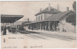 MEUSE -  SAINT MIHIEL - La Gare  ( Timbre à Date De 1903 ) - Saint Mihiel