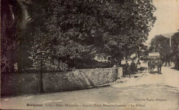 ALVIGNAC  ( LOT )  EAUX MINERALES . GRAND HOTEL BRANCHE - LESCURE  . LE TILLEUL - Autres & Non Classés