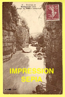 01 AIN / ENVIRONS DE BELLEGARDE / GORGES DU RHÔNE À MALPERTUIS / 1930 - Bellegarde-sur-Valserine