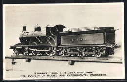 Pc The Society Of Model And Experimental Engineers, R. Gosnell`s 1 Scale L.S.W.R. Adams Express, Modelleisenbahn  - Trains