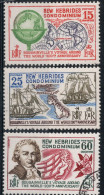 Nouvelles HEBRIDES Timbres-poste N°270 à 272 Oblitérés TB Cote : 4€50 - Used Stamps