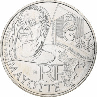 France, 10 Euro, Mayotte, 2012, MDP, Argent, SPL - Francia